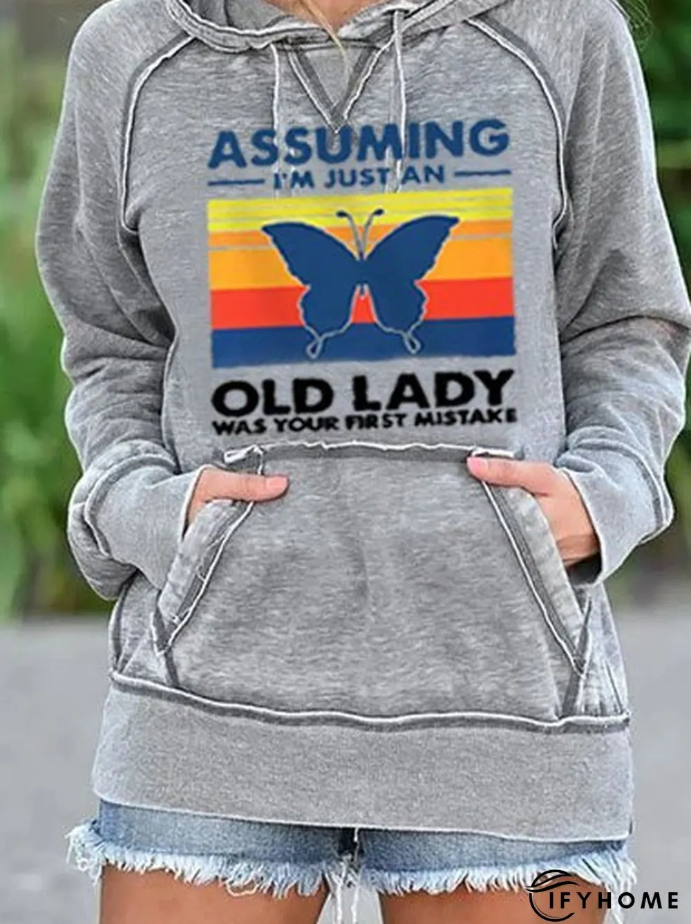 Women Casual Long Sleeve Sports Sweatshirts Hoodies | IFYHOME