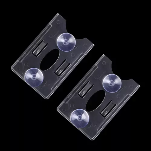 Dronehint 2Pcs Transparent Car Interior Parts Card Sleeve Holder Tool For Car Windshield (For: GMC) Parts