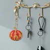 5pcs DIY Halloween Pumpkin Diamond Painting Double Sided Keychains