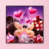 Mickey Mouse - 3 strands 11CT Stamped Cross Stitch 50*50cm
