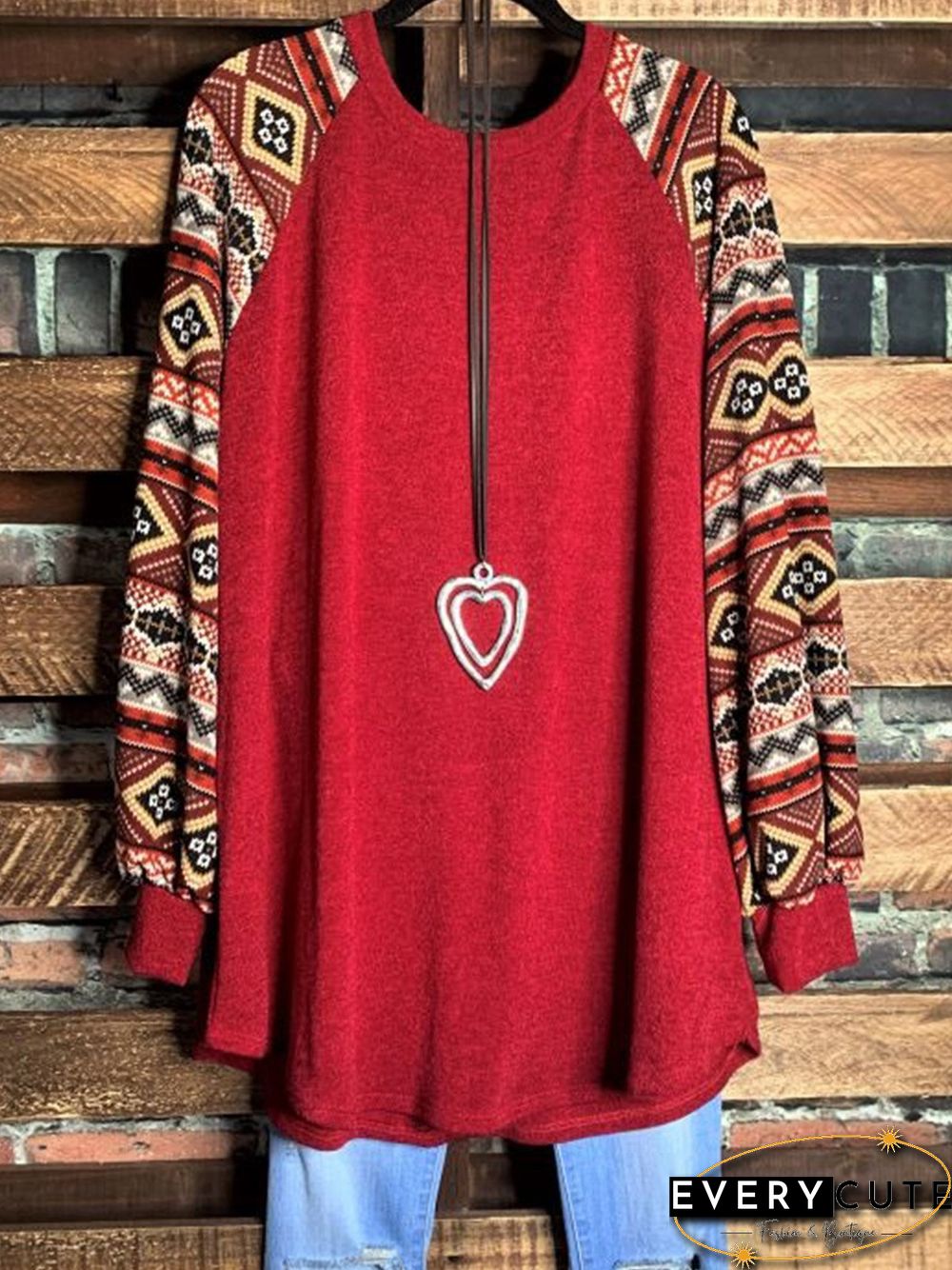 Vintage Long Sleeve Tops