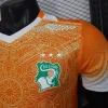 2026 Player Ivory Coast Special Edition Orange Soccer Jersey