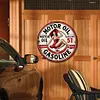 Pin Up Girl - Round Vintage Metal Signs - 30*30cm