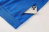 Joyfball 2025/2026 Real Madrid Long Zipped Terrace Icons Blue Jacket 