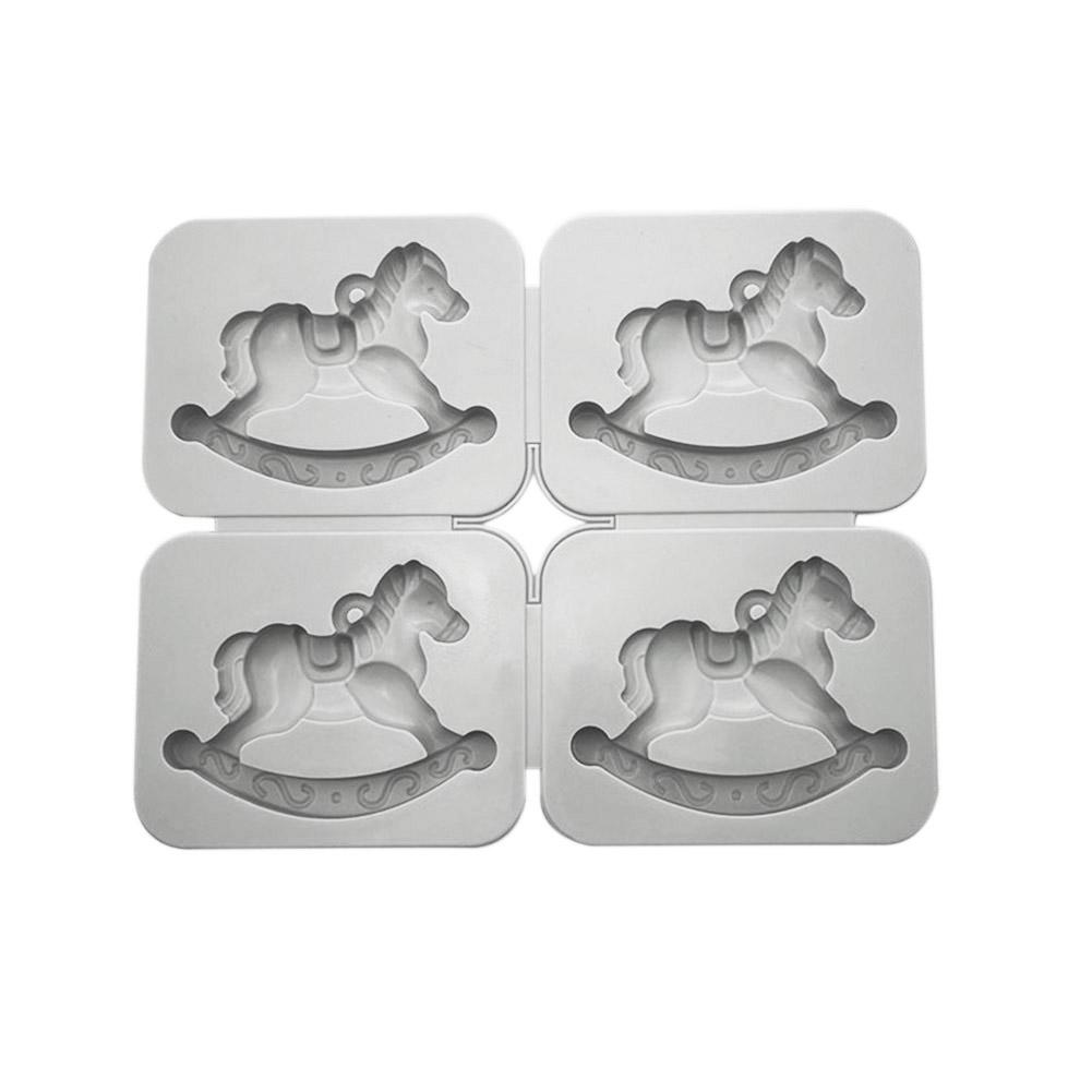 

4pcs Trojan Horse Silicone Mold - Baking, 501 Original