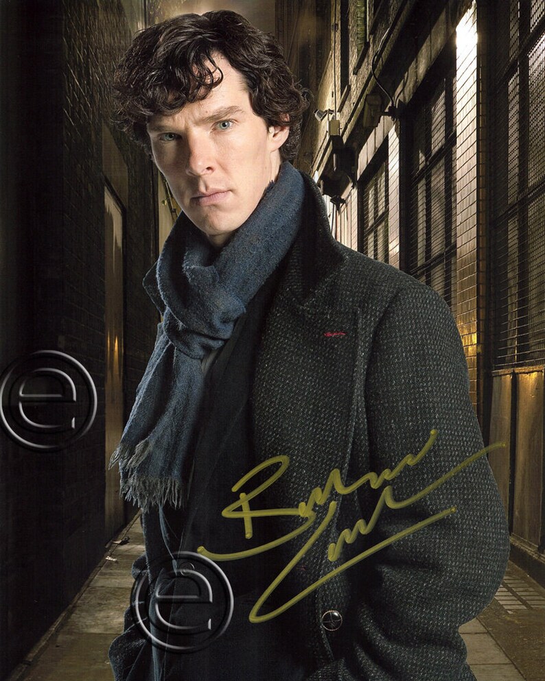 Benedict Cumberbatch Sherlock Autographed Signed Photo Poster painting 8 x 10 print Photo Poster painting picture poster wall art autograph