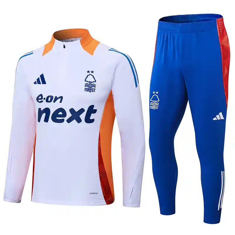 24/25 Nottingham Forest White Track Jacket