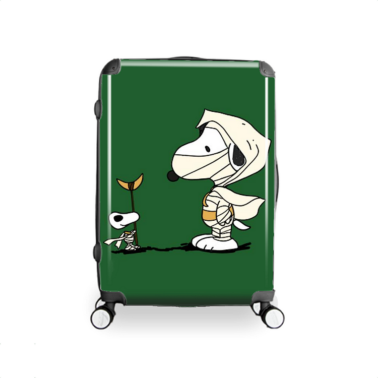 Snoopy Cosplays As Moonlight Knight, Snoopy Hardside Luggage