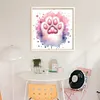 Cat Paw-18CT Stamped Cross Stitch 20*20cm tapestrymarket