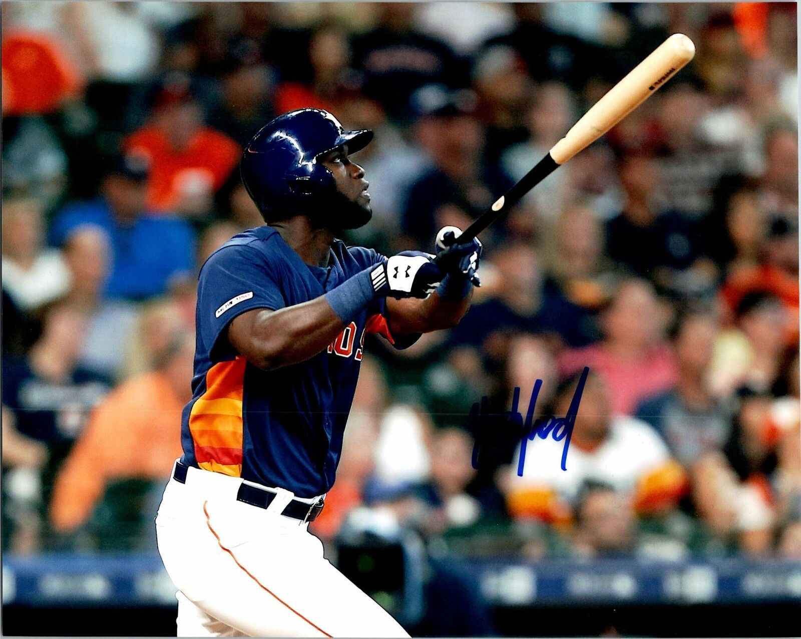 Yordan Alvarez Signed 8x10 Photo Poster painting MLB Autograph Houston Astros COA