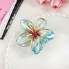 6PCS Flashing Colors Flower Shape Hair Claw
