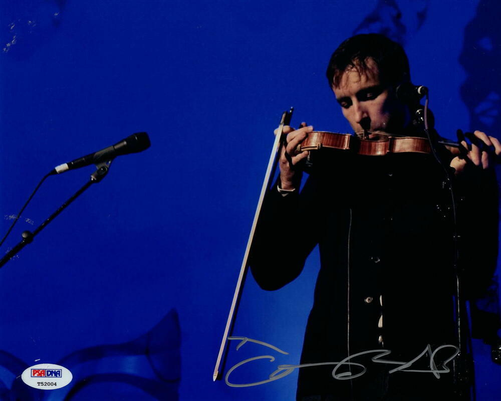 ANDREW BIRD SIGNED AUTOGRAPH 8x10 Photo Poster painting - BOWL OF FIRE, INDIE ROCK JAZZ FOLK PSA