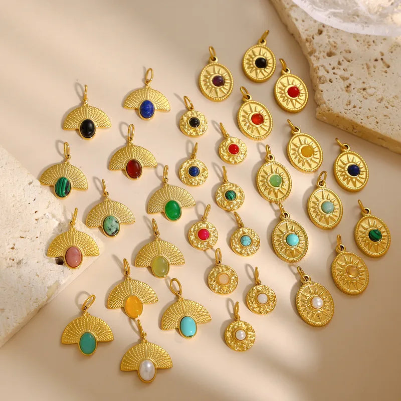 1 Piece 20*19.7mm 304 Stainless Steel Geometric Pendant Jewelry Accessories