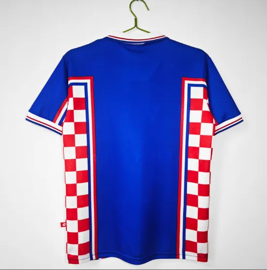 Retro 1998 Croatia Away Football T-Shirt Thai Quality