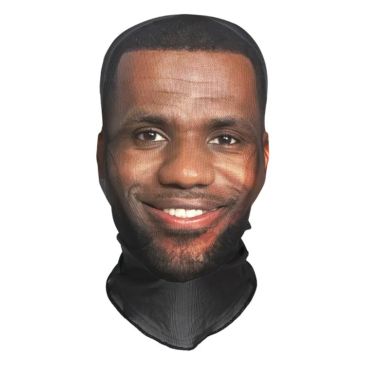 3D Spoof Face Simulation Headgear-James