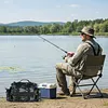 Fishing Lure Bag Multi-Functional Waist Bag Fishing Tackle Storage Sling Bag