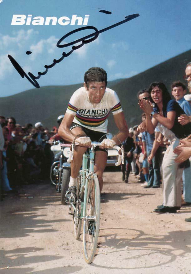 CYCLIST Felice Gimondi TOUR DE FRANCE autograph, signed Photo Poster painting