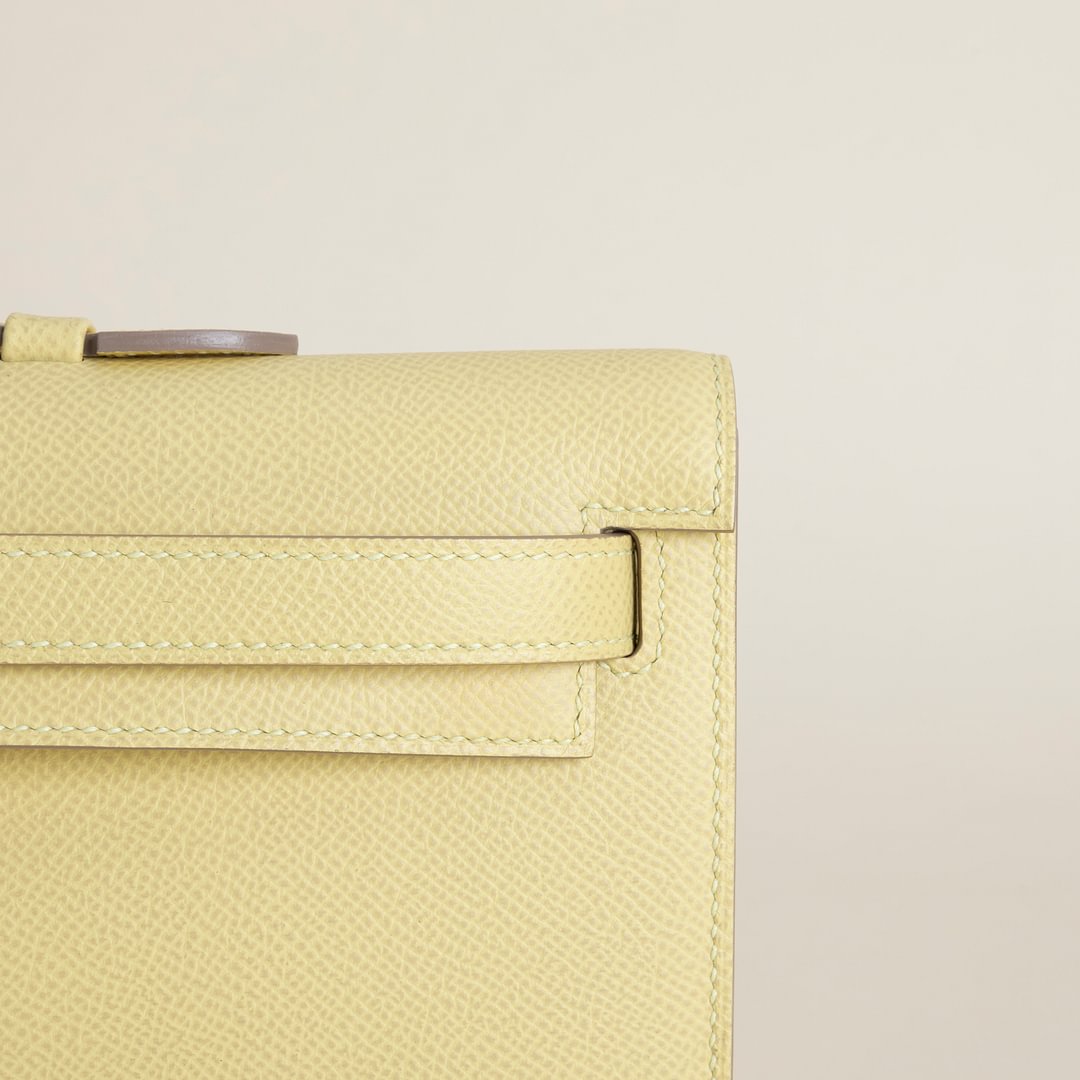 Kelly cut Epsom 1z Jaune poussin PHW