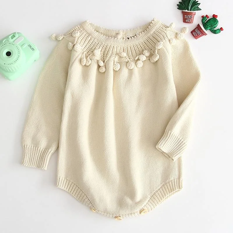 0-3Yrs Spring Autumn New 2020 Baby Girl Pure Color Rompers And Hat Baby Girl  Long Sleeves Rompers Baby Girl Newborn Rompers