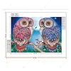 Diamond Painting-DIY Crystal Rhinestone Lovely Owls