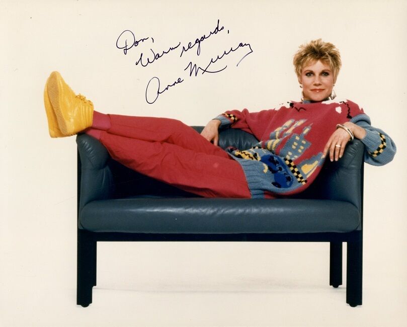 ANNE MURRAY Signed Photo Poster painting