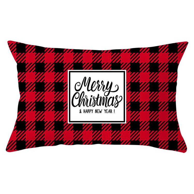 Christmas Cushion Pillow Printed Pillowcase-luchamp:luchamp