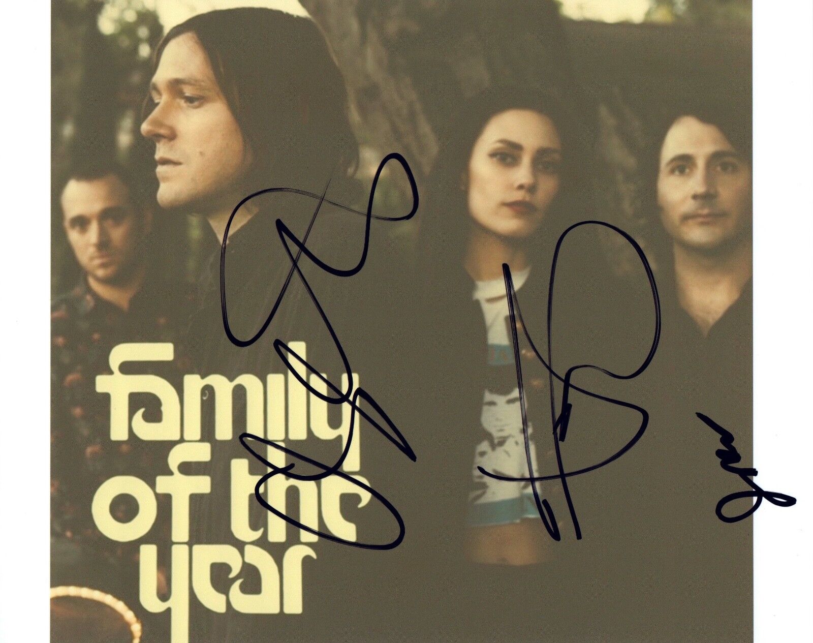 FAMILY OF THE YEAR Signed Autographed 8x10 Photo Poster painting COA