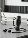 BT 5.4 Lapel-Clip Neckband Earbuds Rechargeable Sound Amplifiers Headphones Lightweigth Hearing Aids Earphones for Sport/Cycling/Travel/Live Streaming/Sleep