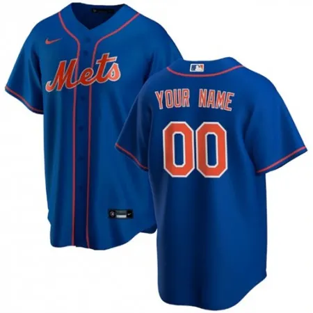 Men's New York Mets Customized Stitched MLB Jersey 7IK5