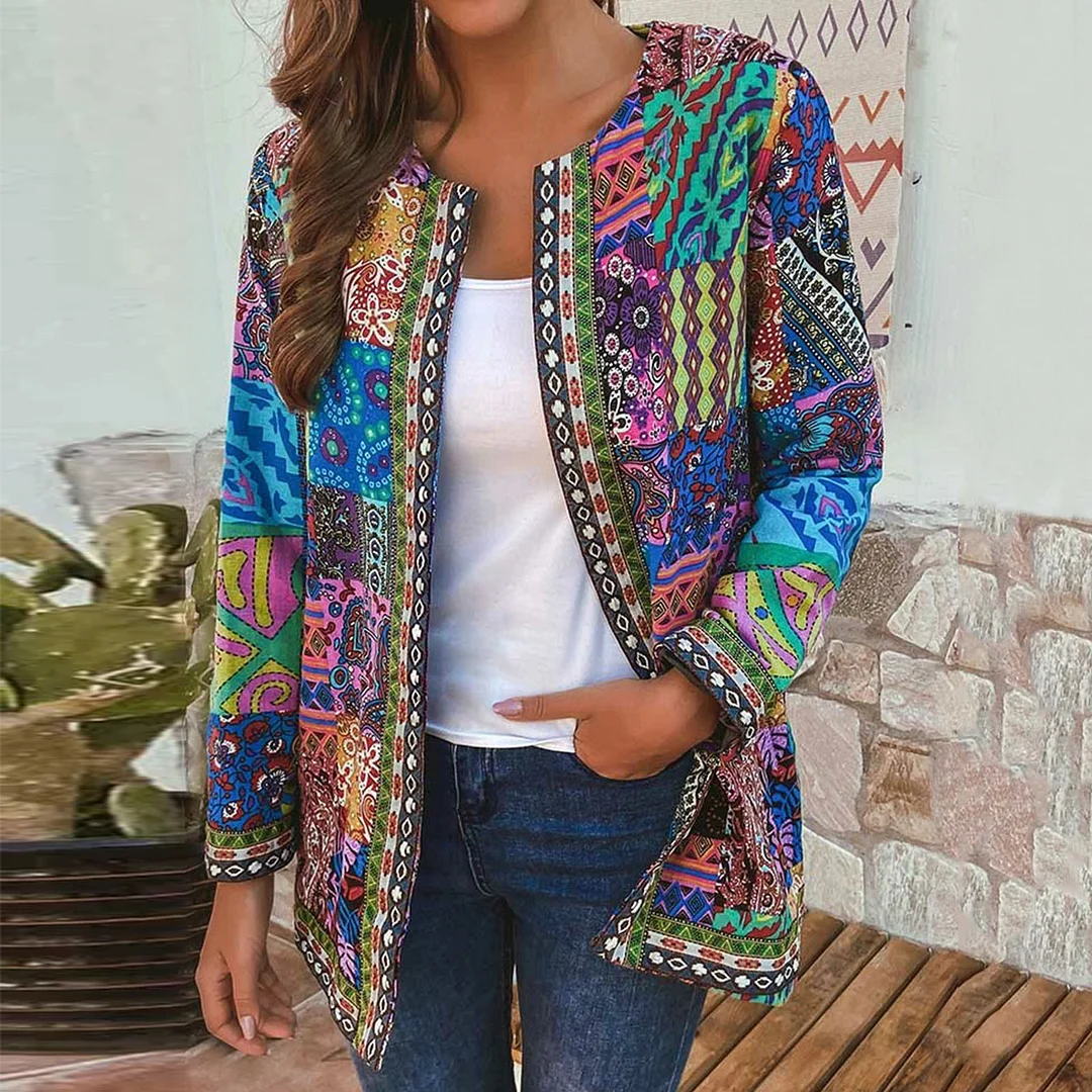 Jacket Long Sleeve Cotton Outerwear