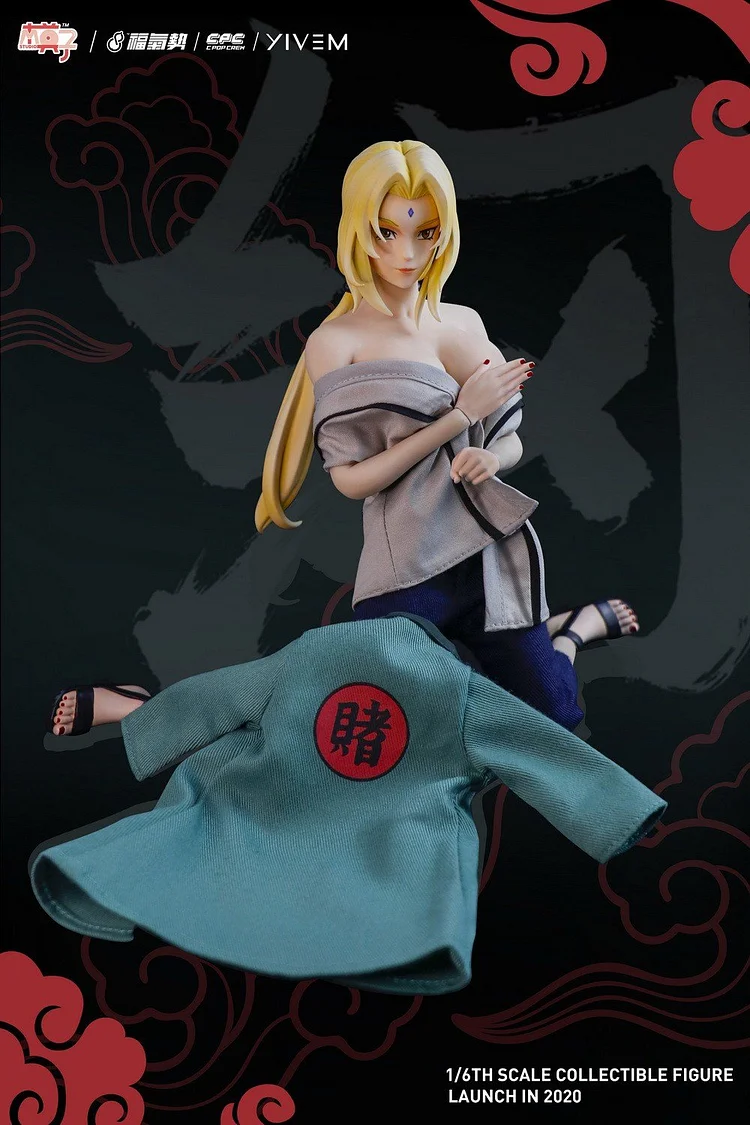 In-stock 1/6 Scale Tsunade Ninjutsu Gang Figure by MOZ Studio MSAF001