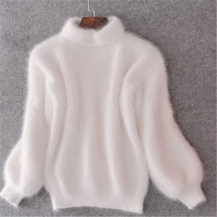 Cashmere Loose Solid Color Knit Sweater