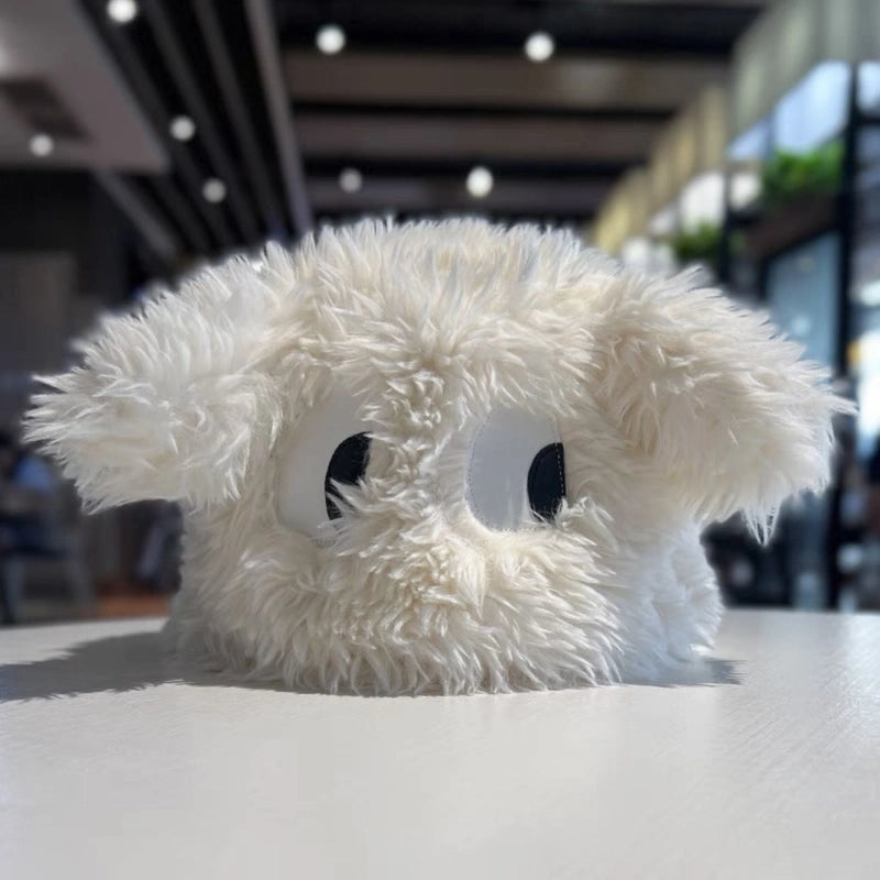 Women’s Sweet Minimalist Color Block Eaveless Wool Cap