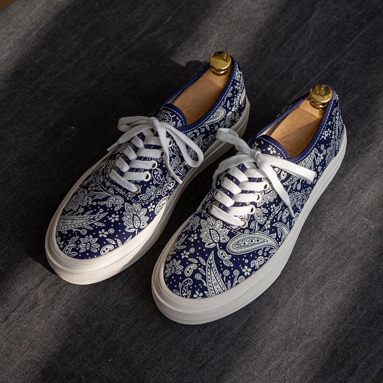 Fashion Paisley Cashew Blossom Comfort Espadrilles Shoes