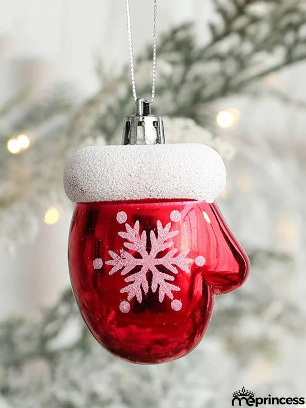 2 Pcs New Snowman House Ice Cream Christmas Xmas Tree Decorations Pendant