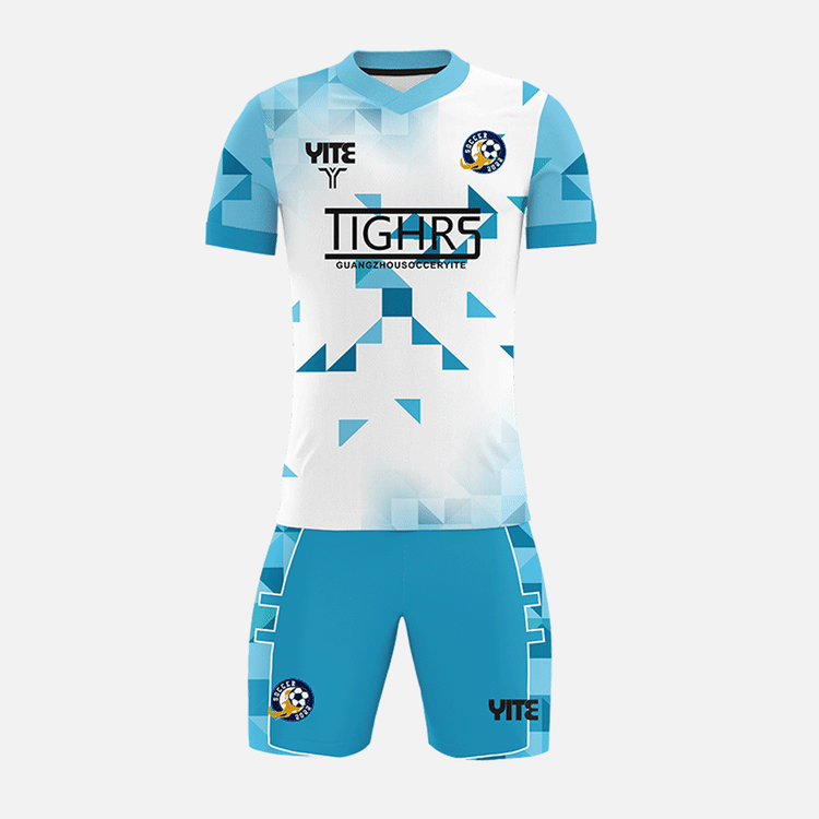 YITE | YTZQ175-Blue  And White  Soccer Uniforms