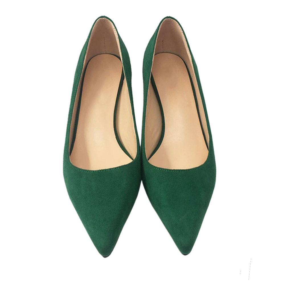 Green Shoes Red Bottom Stilettos Women Heels Summer-MERUMOTE