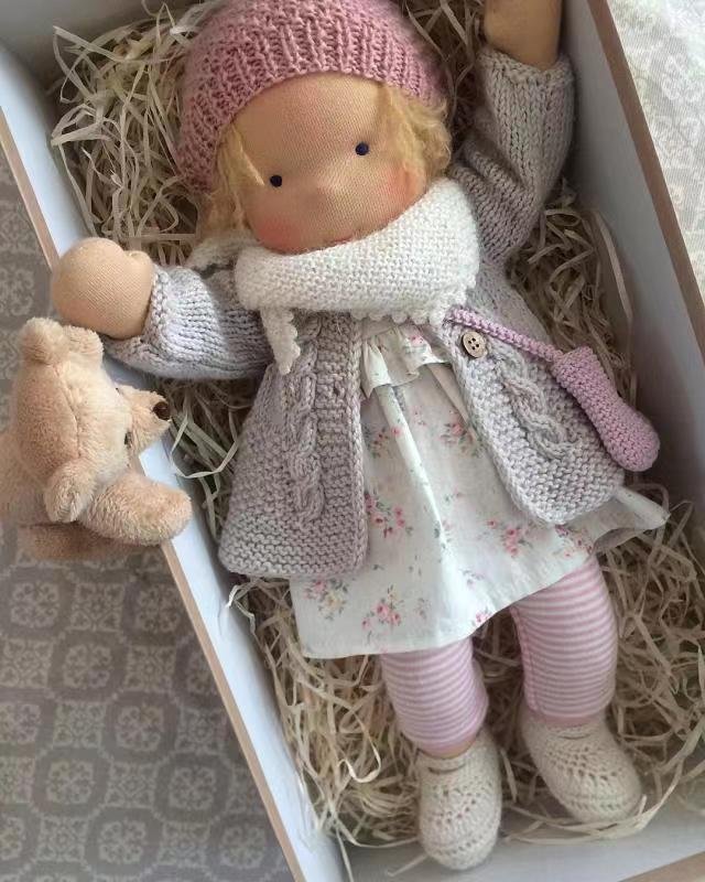 🎁The Best Gift for Christmas-Handmade Waldorf Doll👧BUY 2 FREE SHIPPING
