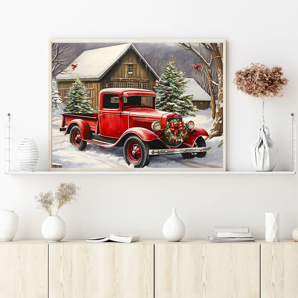 Diamond Painting - Full Round Drill - Car(Canvas|40*30cm)