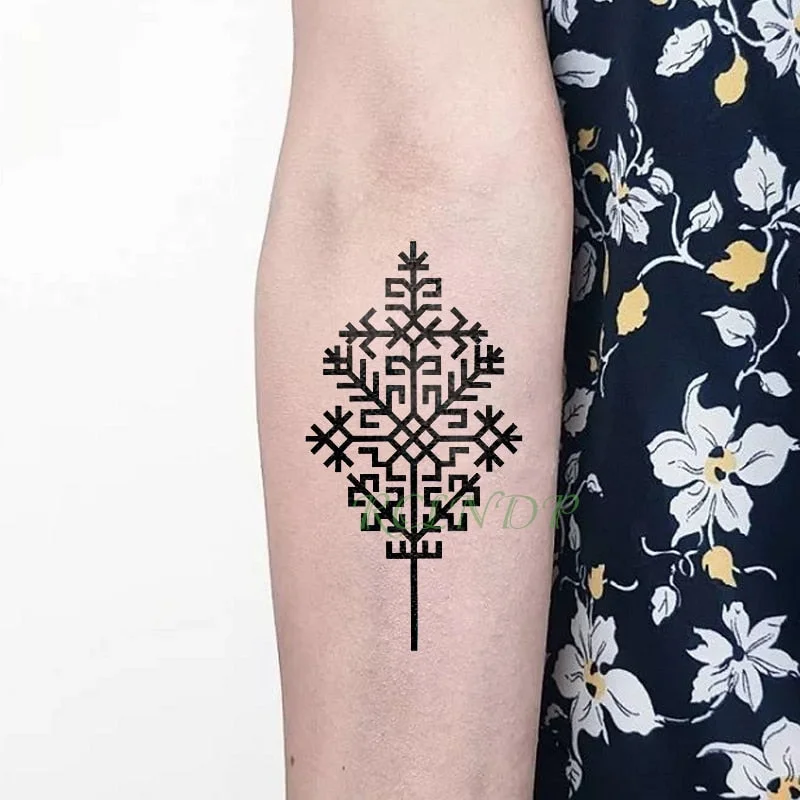 Waterproof Temporary Tattoo Sticker Music Note Tattoos Flash Fake Tatoo Tatouage Tatto For Men Women Kids