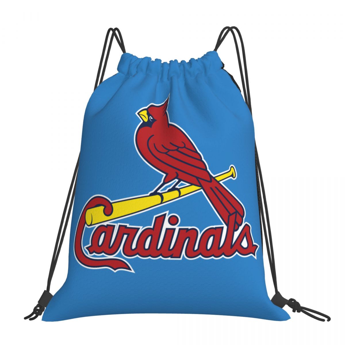 St. Louis Cardinals Logo Unisex Drawstring Backpack Bag Travel Sackpack