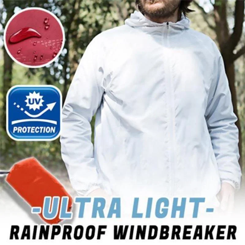 Hugoiio™ Ultralight rainproof sunscreen windbreaker (Fit for Men and Women)