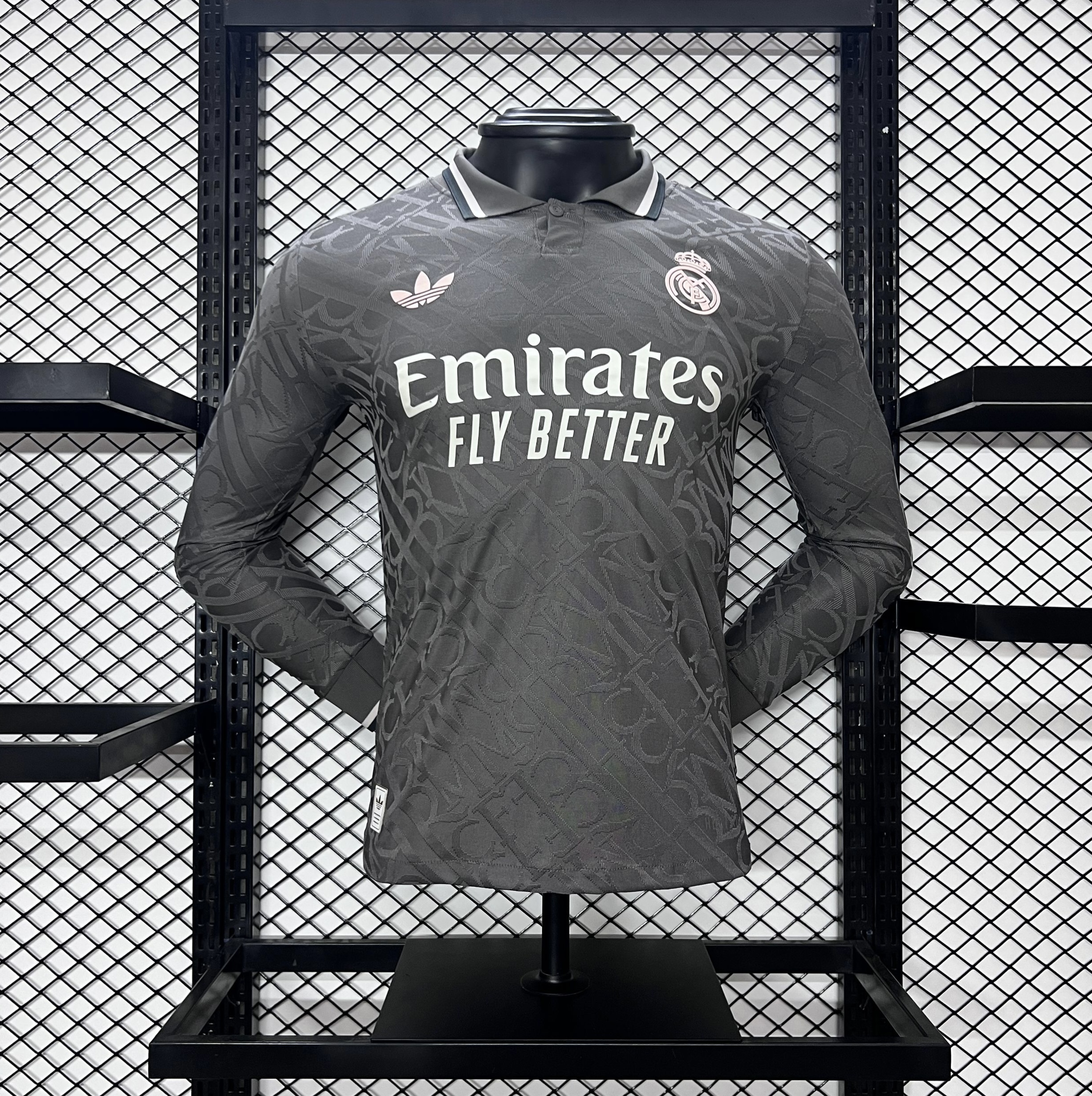 Real Madrid 24-25 Third Long Sleeve Jersey - Player Version