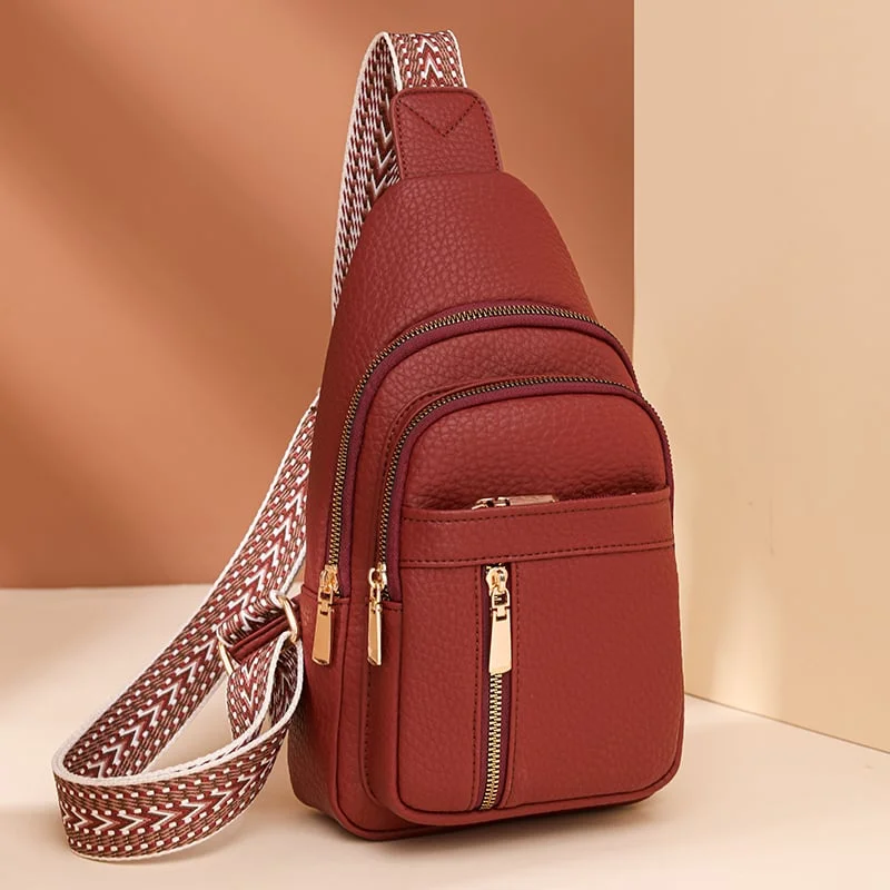 🔥Last Day Sale 49% OFF🏆️Anti-Theft Solid Color Crossbody Bag for Daily Travel