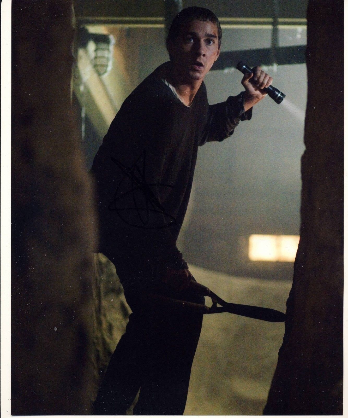 Shia LaBeouf Autograph DISTURBIA Signed 10x8 Photo Poster painting AFTAL [7287]