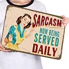 Now Being Served Daily - Metal Tin Signs(8*12Inch/12*16Inch)