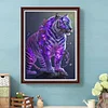 Diamond Painting -DIY Round Drill Tiger