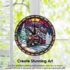 (US Local)Diamond Painting Clock Acrylic Sticky Mosaic Clock for Home Decor Kit