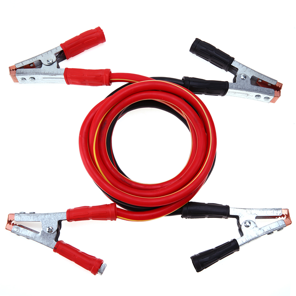 

2pcs Car Power Booster Cable Emergency Battery Jumper Wires Jump Cable (3m), 501 Original