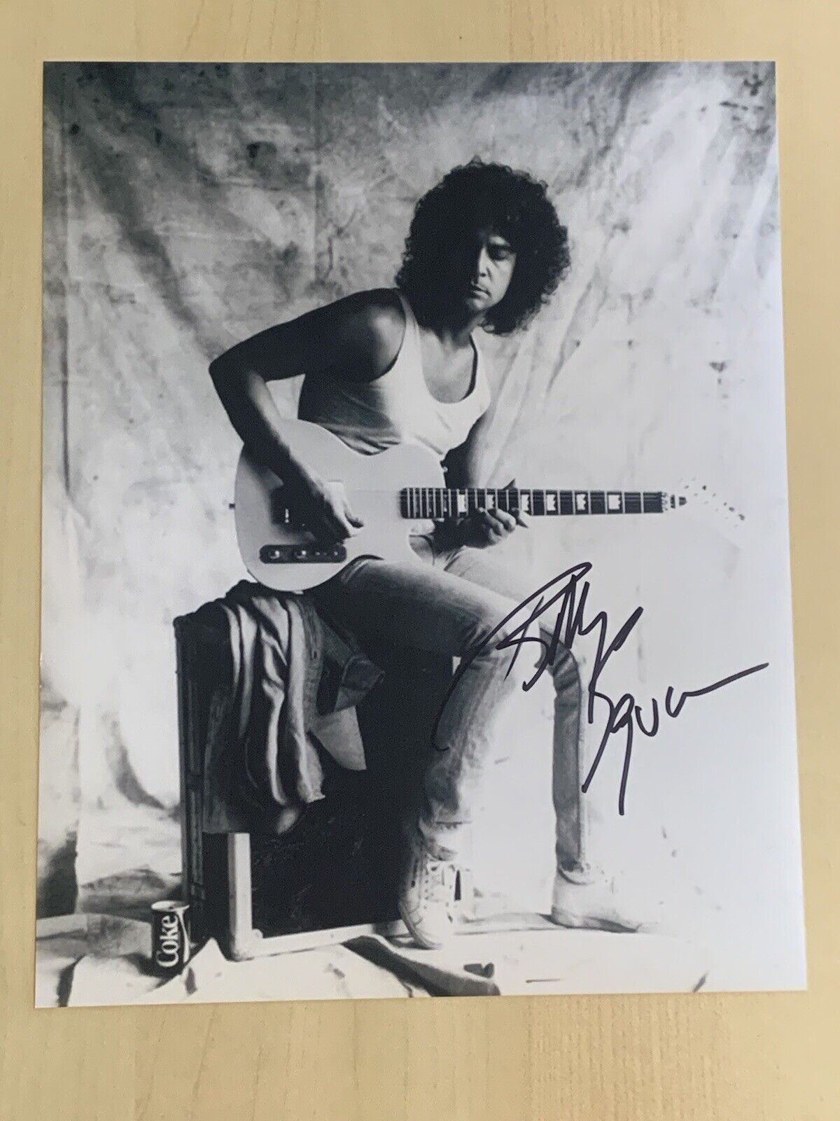 BILLY SQUIER HAND SIGNED 8x10 Photo Poster painting AUTOGRAPHED LEGENDARY SINGER COA